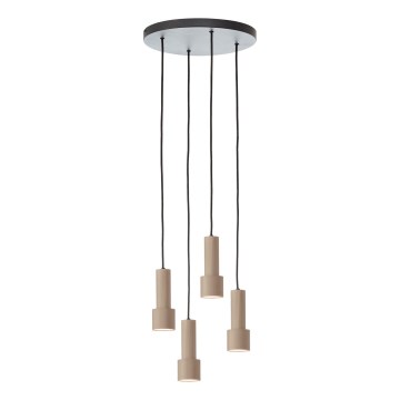 Brilliant - Luster na sajli CADIZ 4xGU10/10W/230V Ø 35 cm bronzan