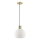 Brilliant - Luster na sajli CONY 1xE27/20W/230V, prečnik 25 cm, mesing