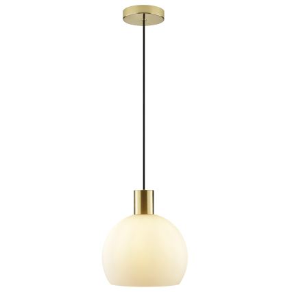 Brilliant - Luster na sajli CONY 1xE27/20W/230V, prečnik 25 cm, mesing