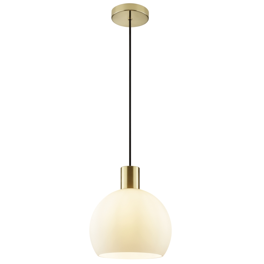 Brilliant - Luster na sajli CONY 1xE27/20W/230V, prečnik 25 cm, mesing