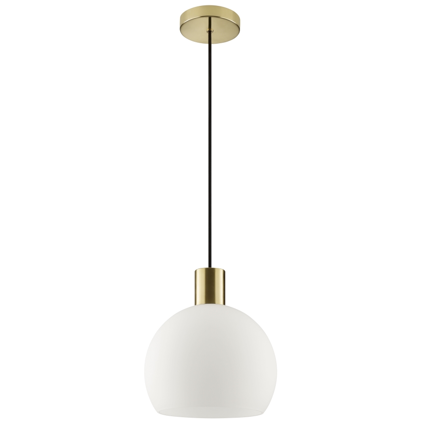 Brilliant - Luster na sajli CONY 1xE27/20W/230V, prečnik 25 cm, mesing