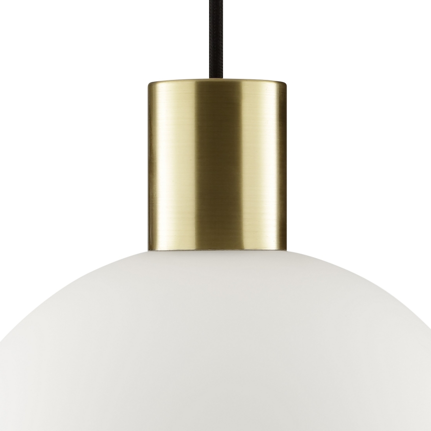 Brilliant - Luster na sajli CONY 1xE27/20W/230V, prečnik 25 cm, mesing