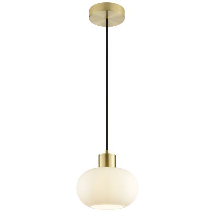 Brilliant - Luster na sajli FANNY 1xE27/20W/230V, prečnik 22 cm, mesing