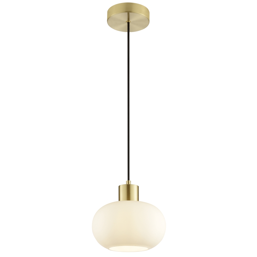 Brilliant - Luster na sajli FANNY 1xE27/20W/230V, prečnik 22 cm, mesing