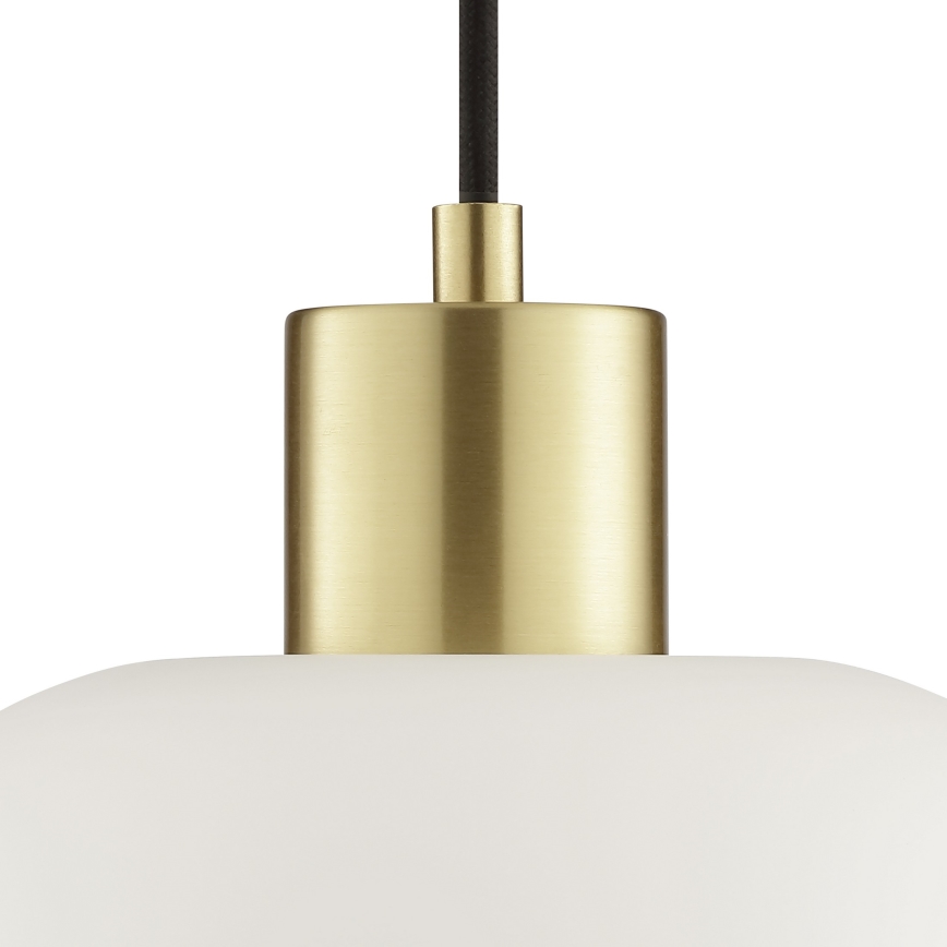 Brilliant - Luster na sajli FANNY 1xE27/20W/230V, prečnik 22 cm, mesing
