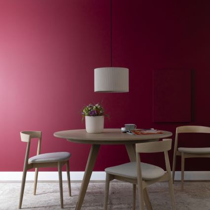 Brilliant - Luster na sajli TONY 1xE27/20W/230V Ø 35 cm braon