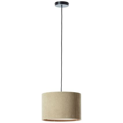 Brilliant - Luster na sajli TONY 1xE27/20W/230V Ø 35 cm braon