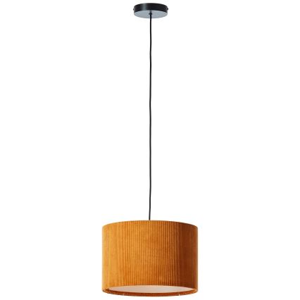 Brilliant - Luster na sajli TONY 1xE27/20W/230V Ø 35 cm narandžasta