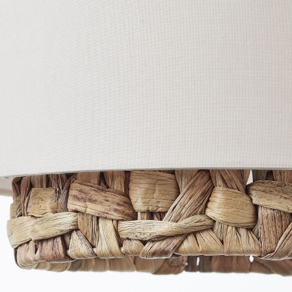 Brilliant - Luster na sajli WATERLILLY 3xE27/60W/230V krem boje