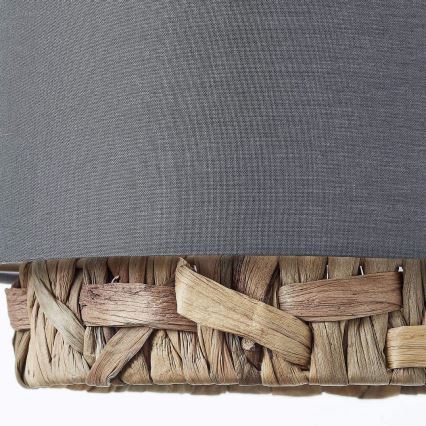 Brilliant - Luster na sajli WATERLILLY 3xE27/60W/230V siva