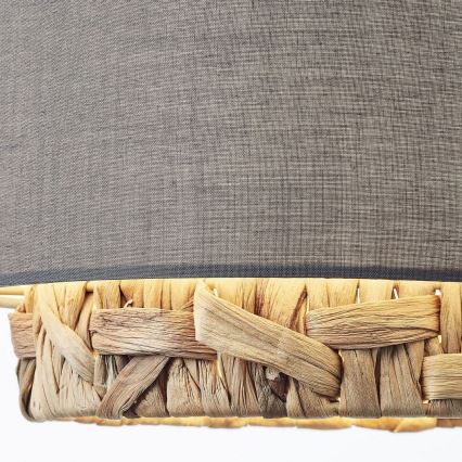 Brilliant - Luster na sajli WATERLILLY 3xE27/60W/230V siva