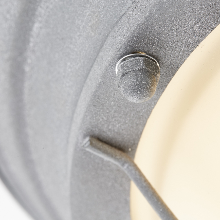 Brilliant - Plafonska lampa TYPHOON 2xE27/30W/230V fi 34 cm siva