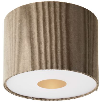 Brilliant - Plafonska svetiljka TONY 1xE27/20W/230V, prečnik 35 cm, braon