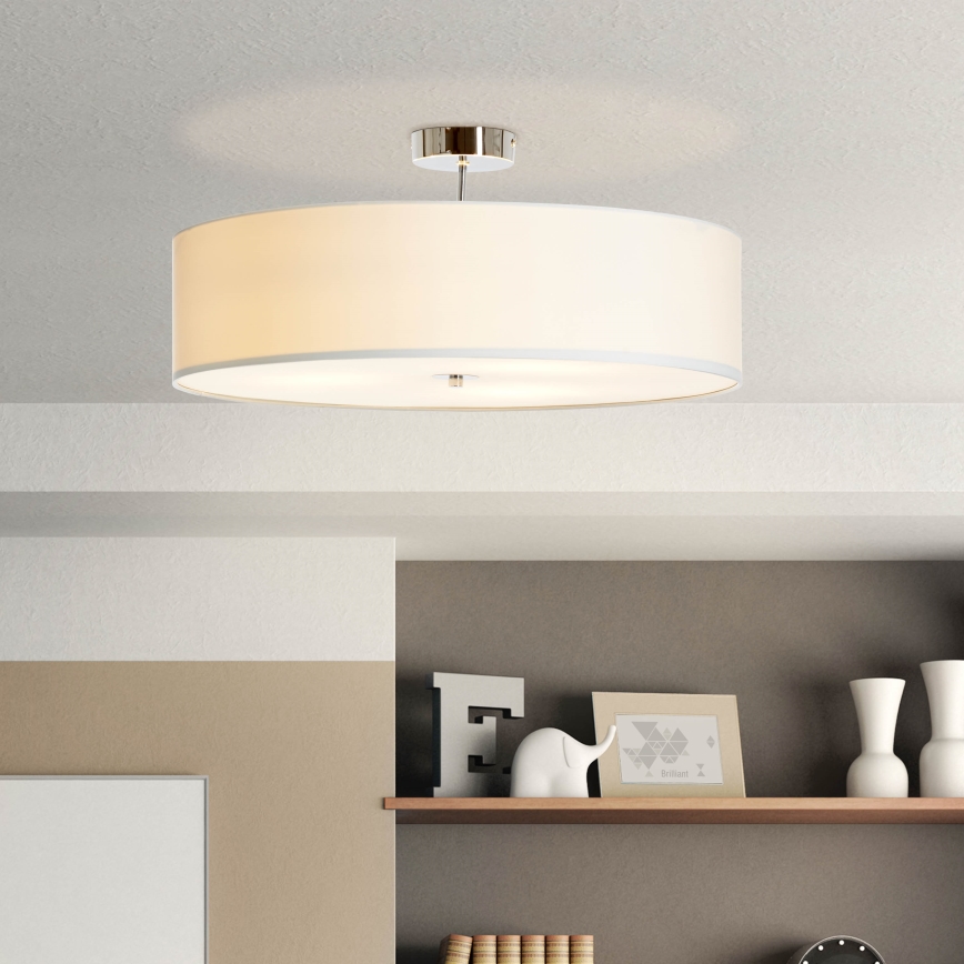 Brilliant - Plafonski luster ANDRIA 3xE27/60W/230V, prečnik 60 cm, beli