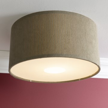 Brilliant - Plafonsko svetlo TONY 1xE27/20W/230V, prečnik 45 cm, braon