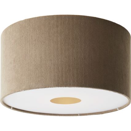 Brilliant - Plafonsko svetlo TONY 1xE27/20W/230V, prečnik 45 cm, braon