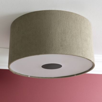 Brilliant - Plafonsko svetlo TONY 1xE27/20W/230V, prečnik 45 cm, braon