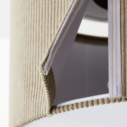 Brilliant - Plafonsko svetlo TONY 1xE27/20W/230V, prečnik 45 cm, braon