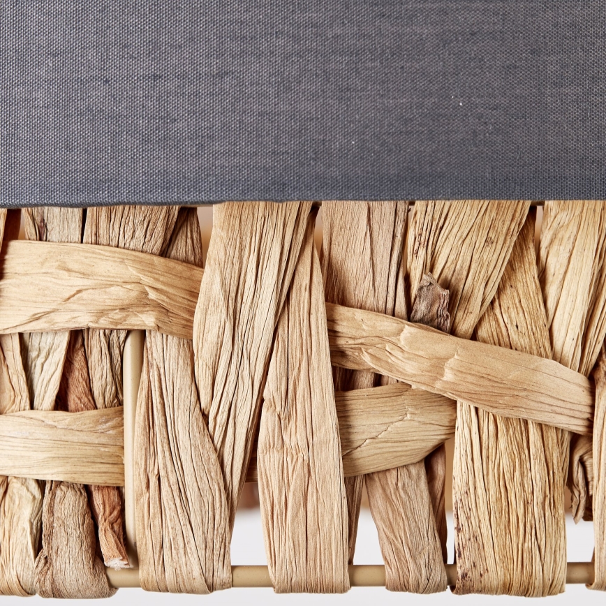 Brilliant - Plafonsko svetlo WATERLILLY 2xE27/60W/230V prečnik 35 cm sivo