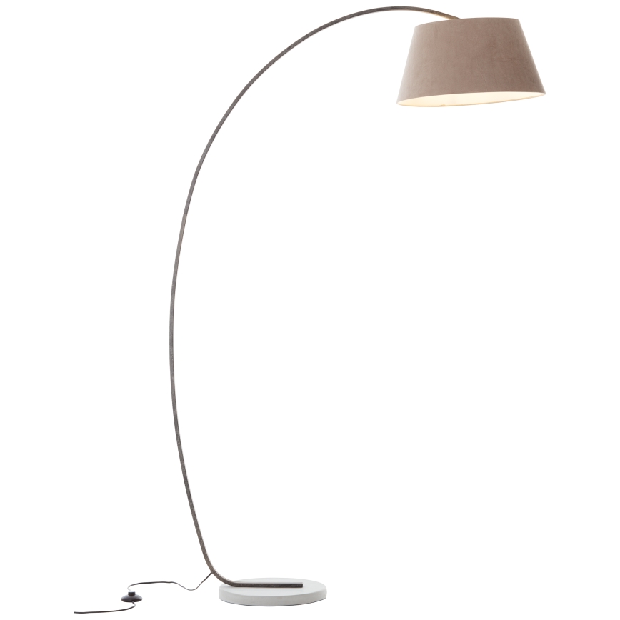 Brilliant - Podna lampa BROK 1xE27/60W/230V taupe