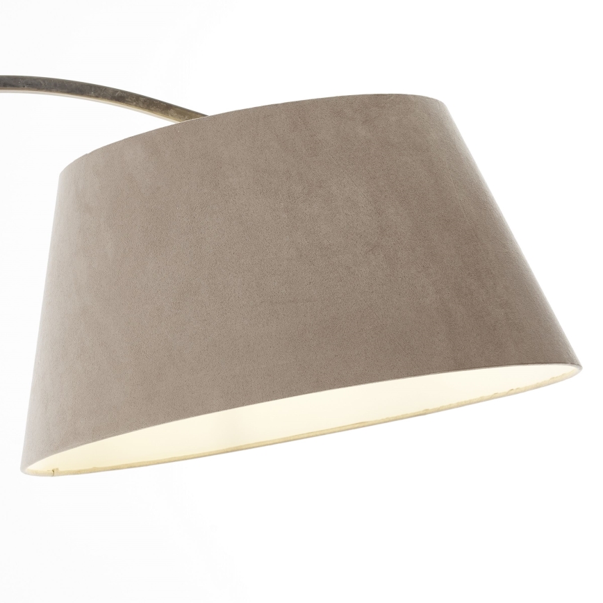 Brilliant - Podna lampa BROK 1xE27/60W/230V taupe