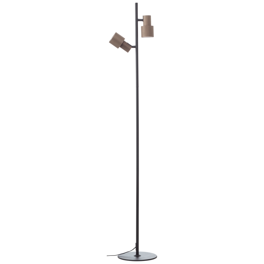 Brilliant - Podna lampa CADIZ 2xGU10/10W/230V u bronzanoj boji