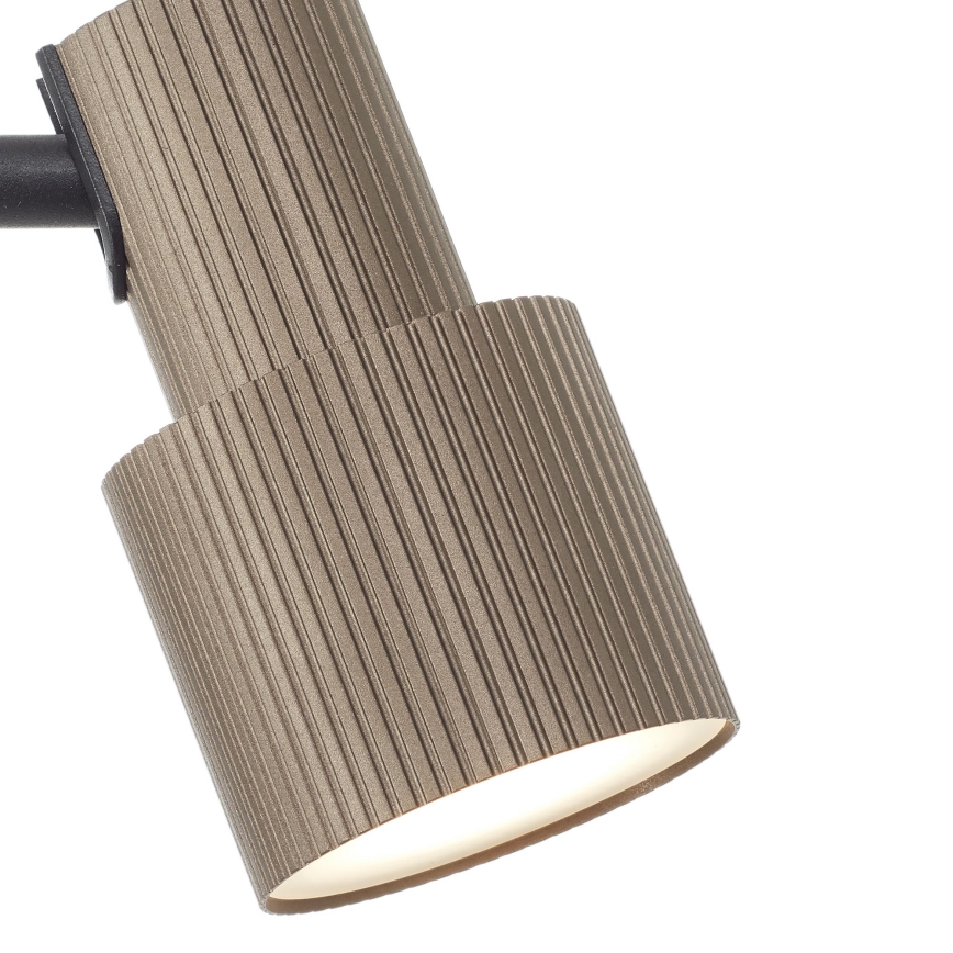 Brilliant - Podna lampa CADIZ 2xGU10/10W/230V u bronzanoj boji