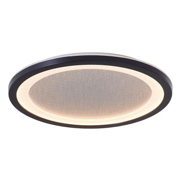 Brilliant - prigušiva LED plafonska svetiljka MOSAKO LED/20W/230V 2700K prečnik 29,5 cm crna