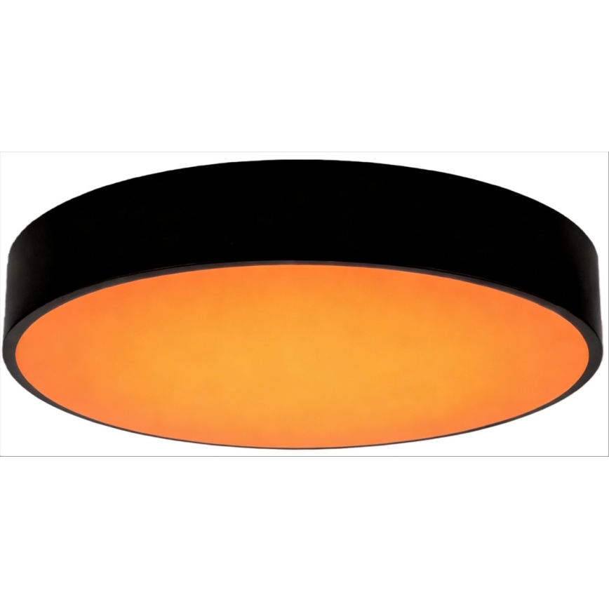 Brilliant - prigušiva plafonska LED svetiljka SLIMLINE LED/50W/230V 1800-6500K prečnik 49 cm crna + daljinski upravljač
