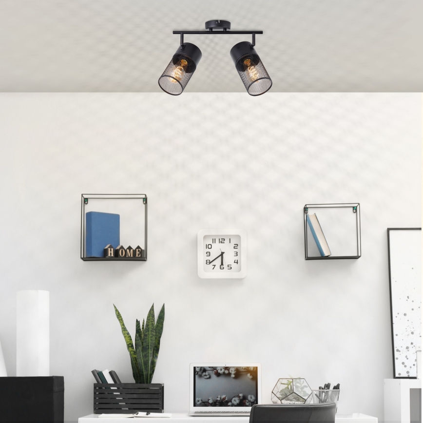 Brilliant - Reflektor KAMOLO 2xE27/40W/230V crn