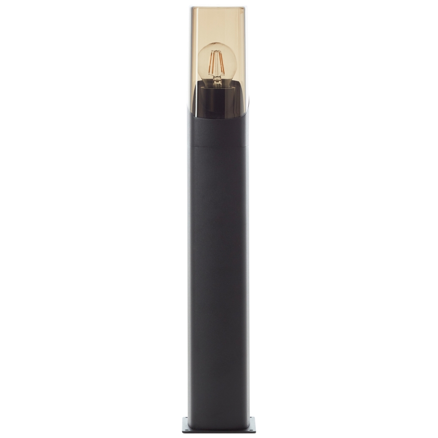 Brilliant - Spoljašnja lampa MINOU 1xE27/10W/230V 60 cm IP44 crna/dimna