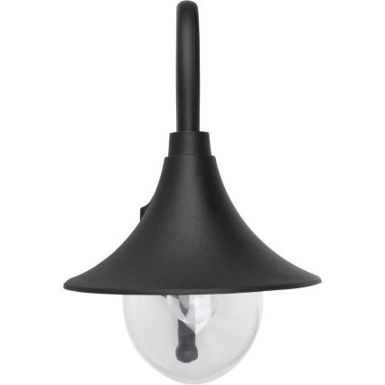 Brilliant - Spoljašnja zidna lampa BERNA 1xE27/60W/230V IP44 crna