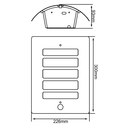 Brilliant - Spoljno zidno svetlo sa senzorom pokreta i sumraka TODD 1xE27/60W/230V IP44 antracit