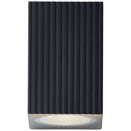 Brilliant - Spoljna zidna svetiljka JELANI 1xGU10/10W/230V IP44 crna
