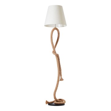 Brilliant - Stojeća lampa SAILOR 1xE27/40W/230V bež/krem