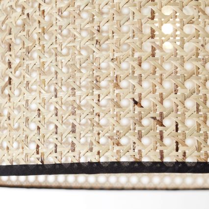 Brilliant - Stojeća lampa WILEY 1xE27/60W/230V crna/bež