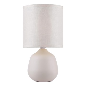 Brilliant - Stona lampa AUREA 1xE14/20W/230V bela