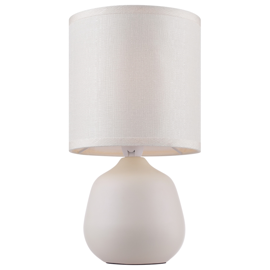 Brilliant - Stona lampa AUREA 1xE14/20W/230V bela