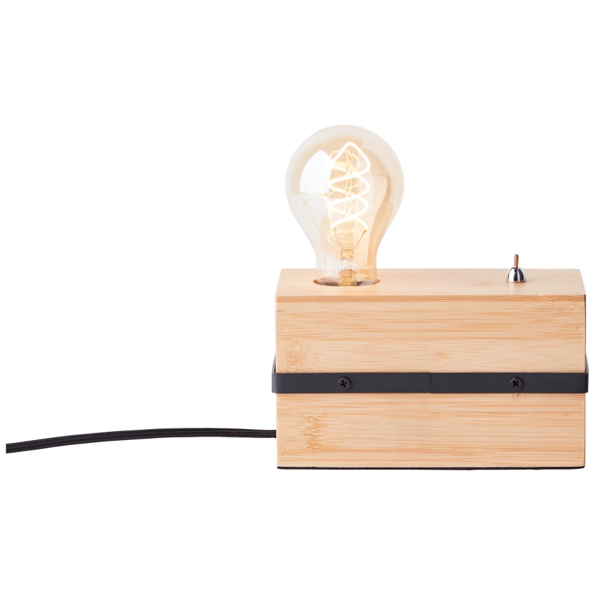 Brilliant - Stona lampa BENNY 1xE27/40W/230V bambus