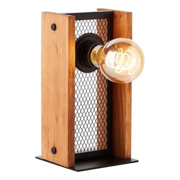 Brilliant - Stona lampa CALANDRA 1xE27/42W/230V od borovine