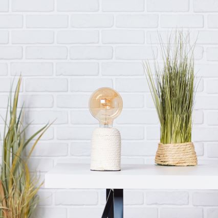 Brilliant - Stona lampa CARDU 1xE27/40W/230V bež