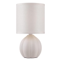Brilliant - Stona lampa DUNE 1xE14/20W/230V bela