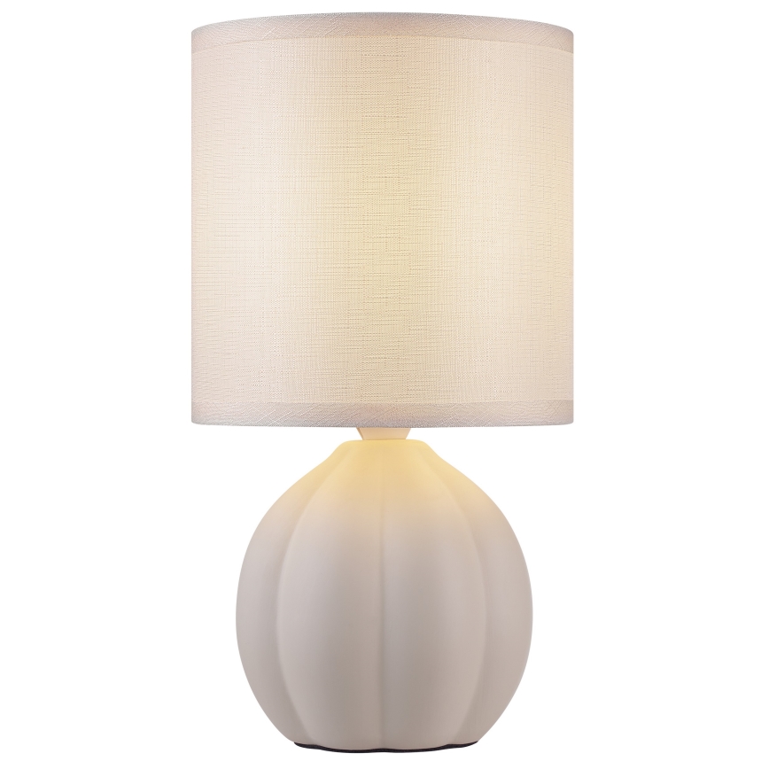 Brilliant - Stona lampa DUNE 1xE14/20W/230V bela