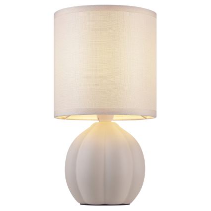 Brilliant - Stona lampa DUNE 1xE14/20W/230V bela