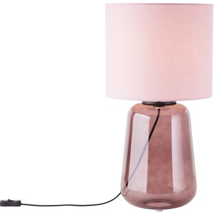 Brilliant - Stona lampa HYDRA 1xE27/60W/230V ružičasta