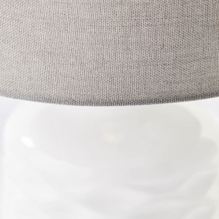 Brilliant - Stona lampa ILYSA 1xE14/40W/230V bela/siva