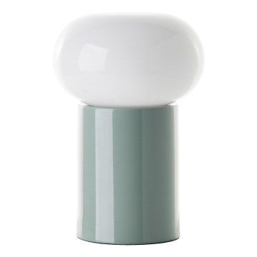 Brilliant - Stona lampa KNUT 1xE27/25W/230V zelena/bela