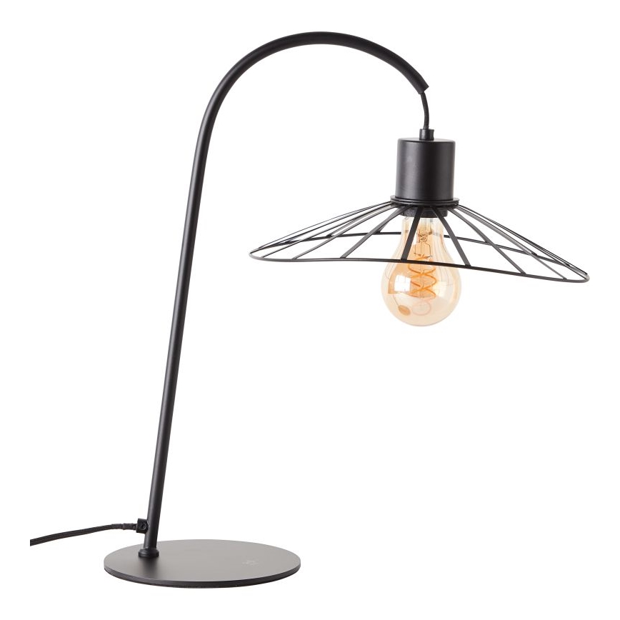 Brilliant - Stona lampa LEIKA 1xE27/52W/230V crna