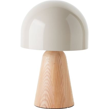 Brilliant - Stona lampa NALAM 1xE14/40W/230V bež/jasen