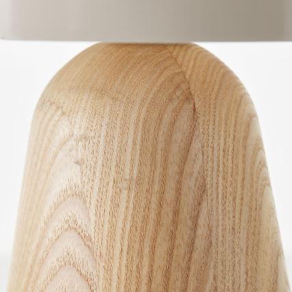 Brilliant - Stona lampa NALAM 1xE14/40W/230V bež/jasen